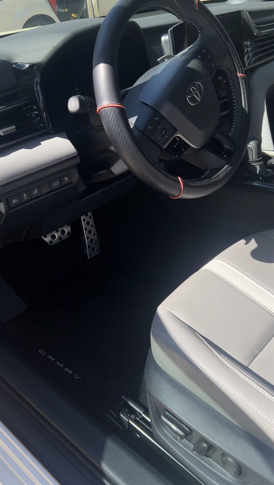 Toyota Camry interior after detailing