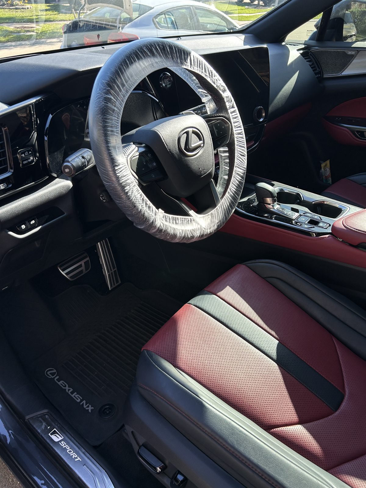 Lexus NX interior detail, second angle