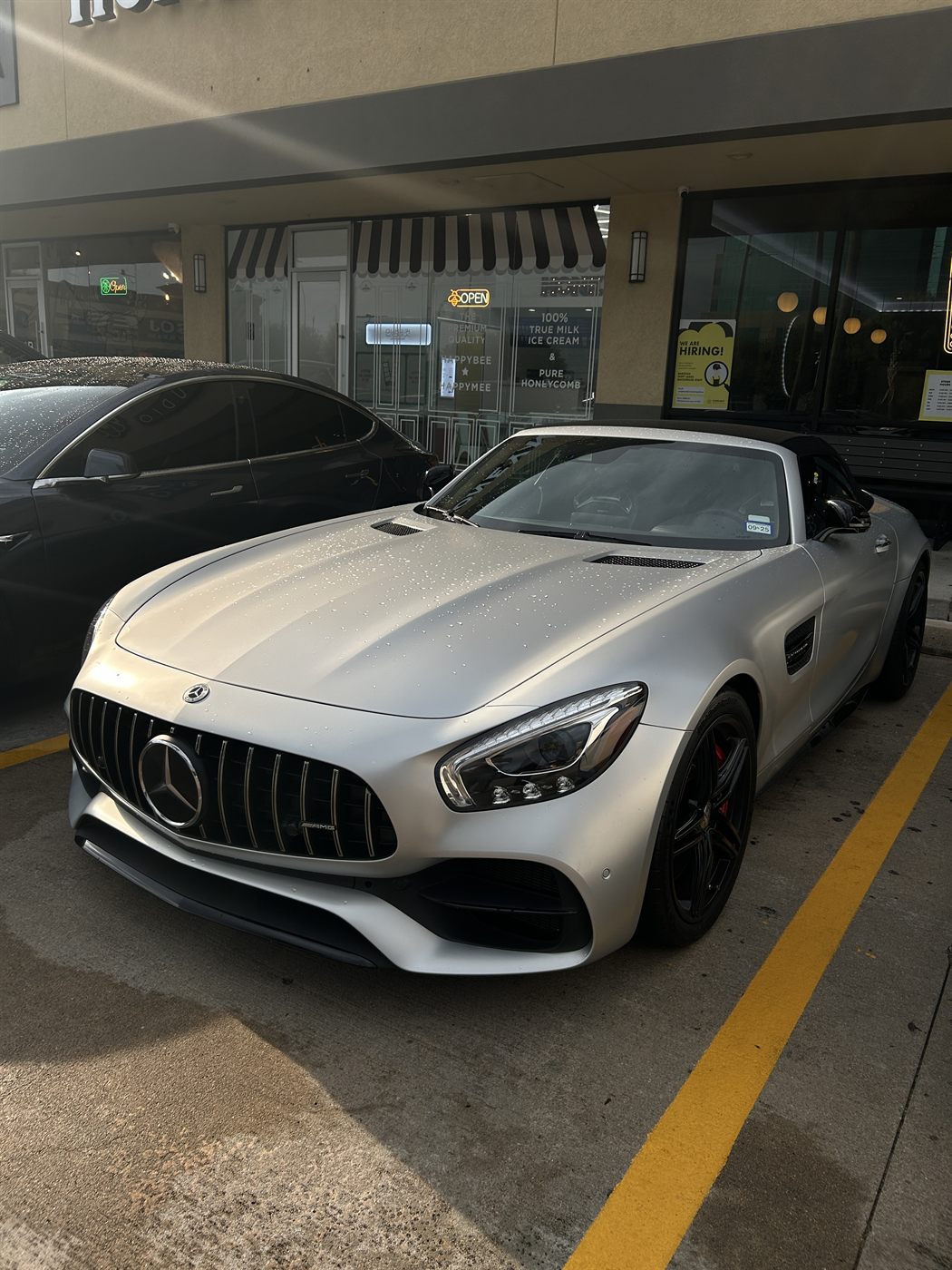 Mercedes-AMG GT after a full exterior detail